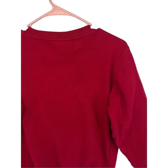 Vail Resort Wear Sweatshirt XS Red Vail Colorado  Crewneck Sweater - Picture 6 of 10
